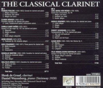 The Classical Clarinet [CD]