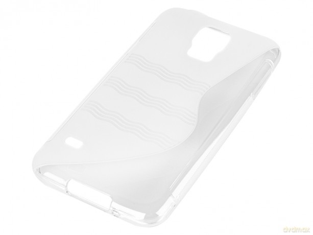 Etui samsung galaxy s5 przezroczyste "s"
