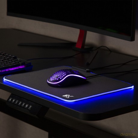Gamingowa podkładka pod mysz z podświetleniem LED RGB NanoRS, 300x250x4mm, RS704