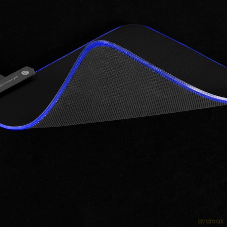 Gamingowa podkładka pod mysz z podświetleniem LED RGB NanoRS, 300x250x4mm, RS704