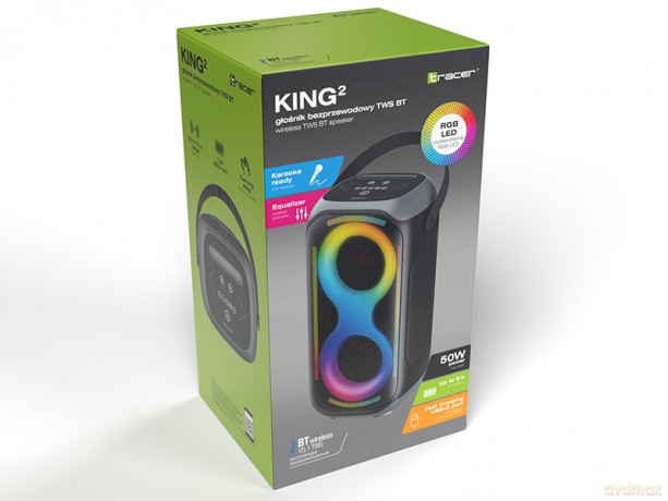 Głośnik TRACER Poweraudio King 2 BT TWS