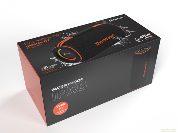 Głośniki TRACER XtremeBeat PRO TWS BT RGB BLACK