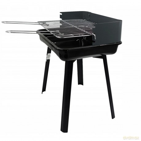 Grill prostokątny, składany, wymiary: 36 x 31 cm, wys. 45 cm
