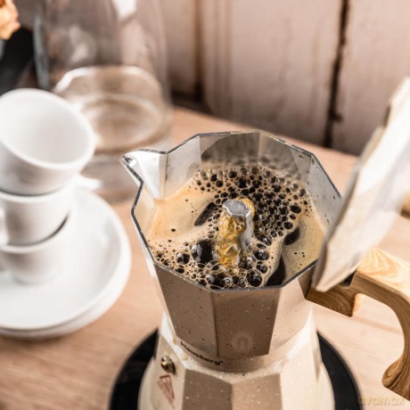 Kawiarka elektryczna espresso, 300 ml, beżowy, 500 w, klausberg kb-7999