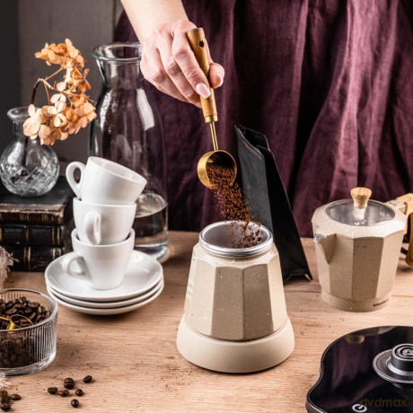 Kawiarka elektryczna espresso, 300 ml, beżowy, 500 w, klausberg kb-7999