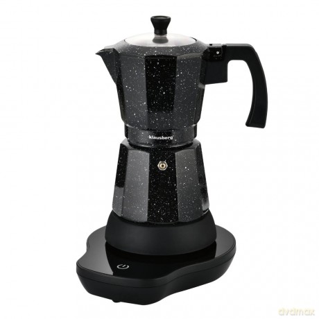 Kawiarka elektryczna espresso, 300 ml, czarny, 500 w, klausberg kb-7998