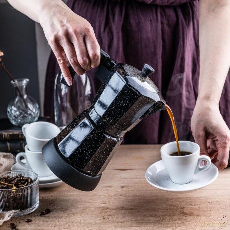 Kawiarka elektryczna espresso, 300 ml, czarny, 500 w, klausberg kb-7998