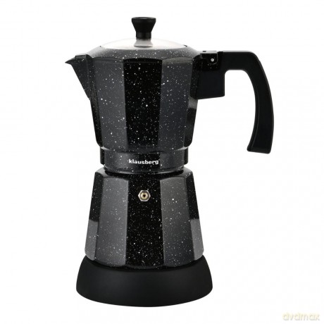 Kawiarka elektryczna espresso, 300 ml, czarny, 500 w, klausberg kb-7998