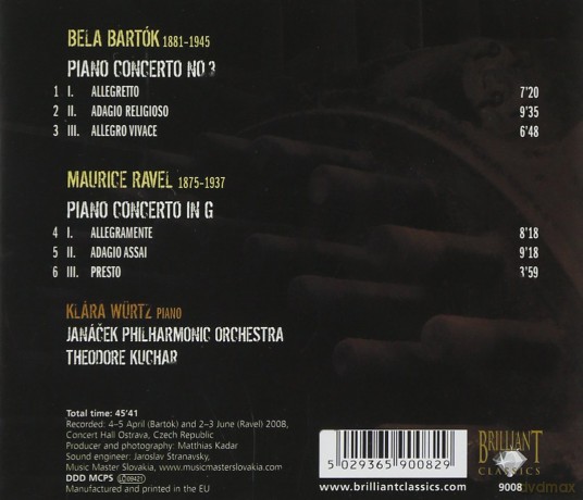 Wurz: Piano Concerto Nr 3, Piano Concerto In G Major [CD]