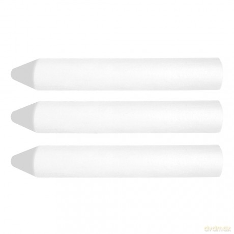 Kreda techniczna biała, 13 x 85 mm, 3 szt.