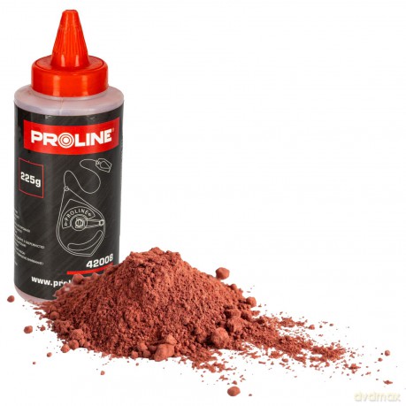 Kreda traserska czerwona 225g, dozownik plast. proline