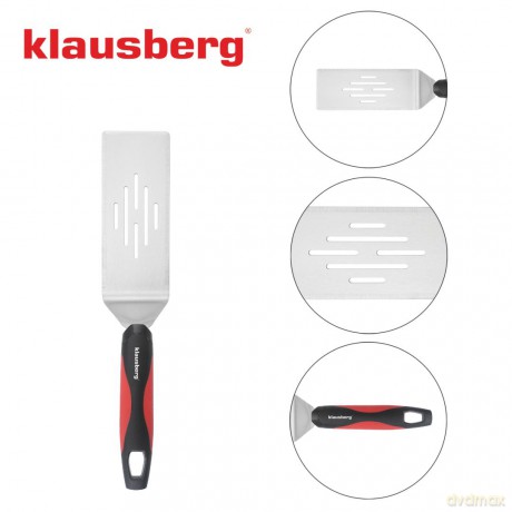 Łopatka grillowa, 36 cm, stal nierdzewna, uchwyt z tworzywa, klausberg, kb-7897