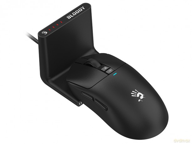 Mysz A4TECH BLOODY R72 PRO DUO WRLS 2,4G+USB Black