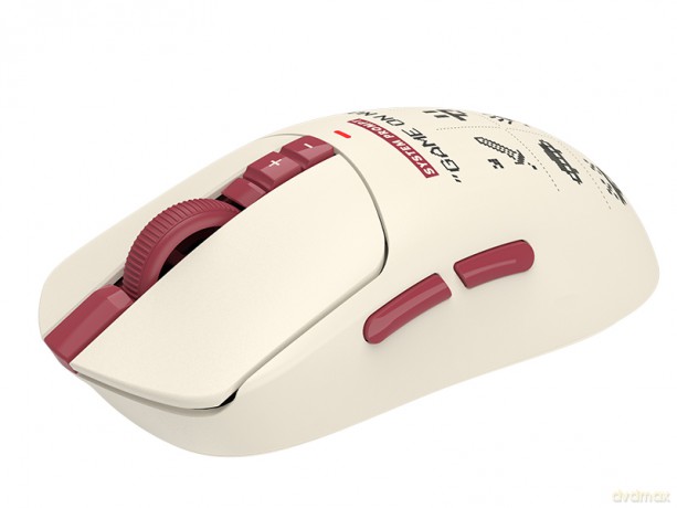Mysz A4TECH BLOODY R72 ULTRA DUO WRLS 2,4G+USB Pixels Red