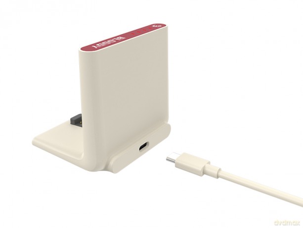 Mysz A4TECH BLOODY R72 ULTRA DUO WRLS 2,4G+USB Pixels Red
