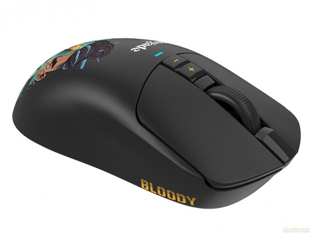 Mysz A4TECH BLOODY R72 ULTRA DUO WRLS 2,4G+USB Renegade Midnight