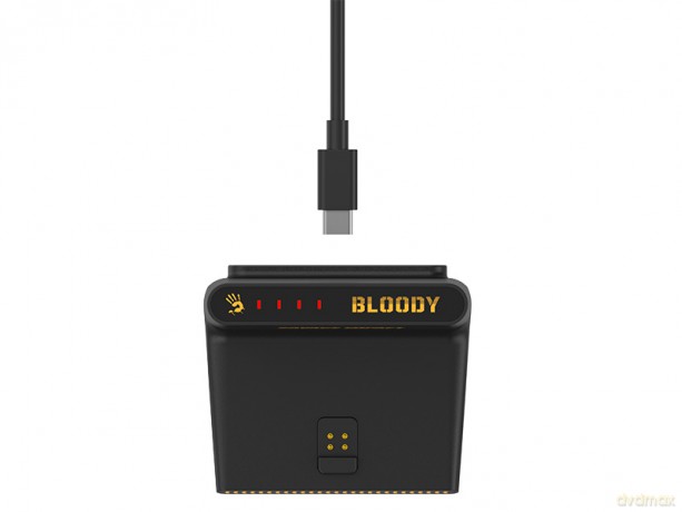 Mysz A4TECH BLOODY R72 ULTRA DUO WRLS 2,4G+USB Renegade Midnight