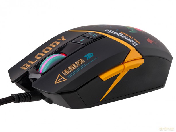 Mysz A4TECH BLOODY W63 Max RENEGADE Midnight USB Activated