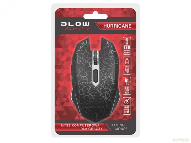 Mysz optyczna blow adrenaline hurricane