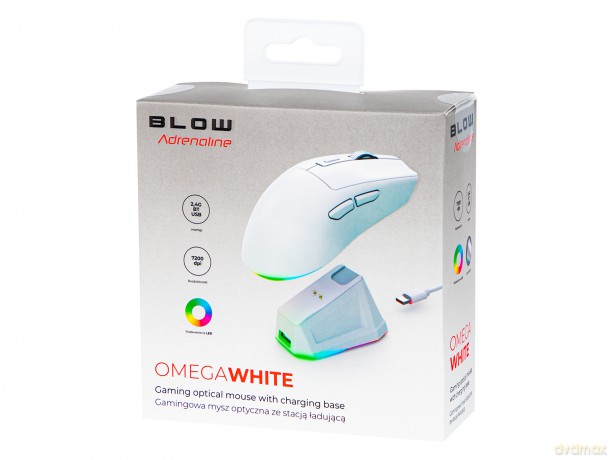 Mysz optyczna blow adrenaline omega biała