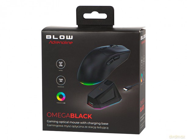 Mysz optyczna blow adrenaline omega czarna
