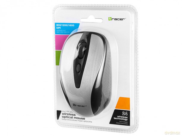 Mysz TRACER JOY II RF Nano USB - SILVER