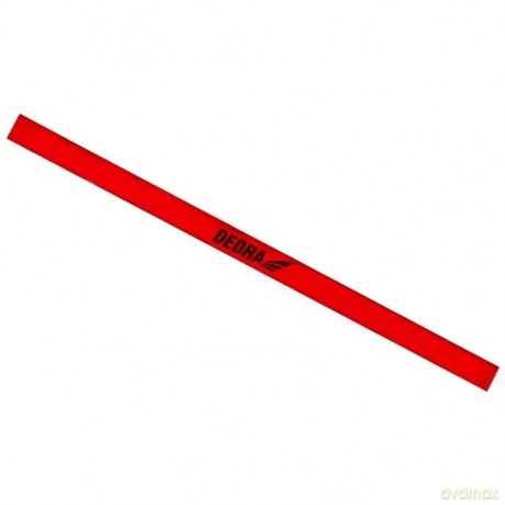 Ołówek stolarski hb 24,5cm czerwony