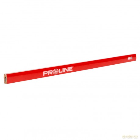 Ołówki stolarskie hb czerwone komplet 144 szt. proline