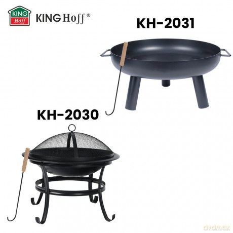 Palenisko ogrodowe, duże, 60cm, grill, ognisko, kinghoff, kh-2031