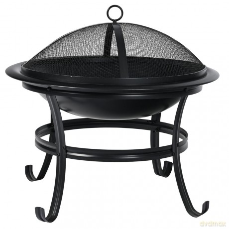 Palenisko ogrodowe, z pogrzebacz, grill, ognisko, 54,5cm, klausberg, kb-2030