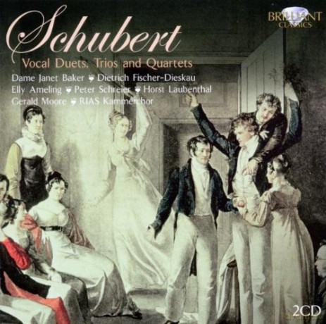 Ameling, Baker, Rias: Schubert: Duette, Terzette, Quartette [CD]