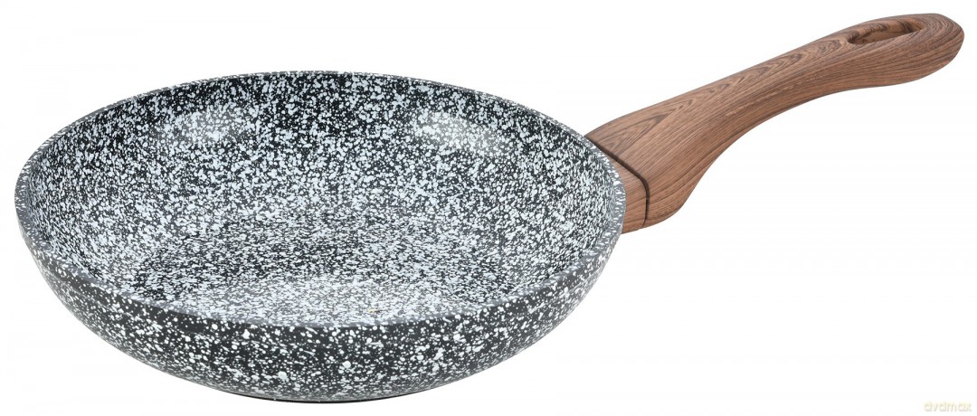 Patelnia aluminium, szary marmurek śr.28cm kinghoff