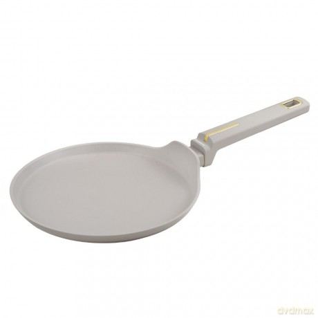 Patelnia do naleśników, kolor beżowy, z powłoką nieprzywierającą, śr.24cm klausberg
