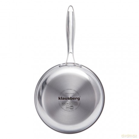 Patelnia powłoka non-stick honeycomb, 20 cm, 3-warstwy, stal 304, pfoa-free