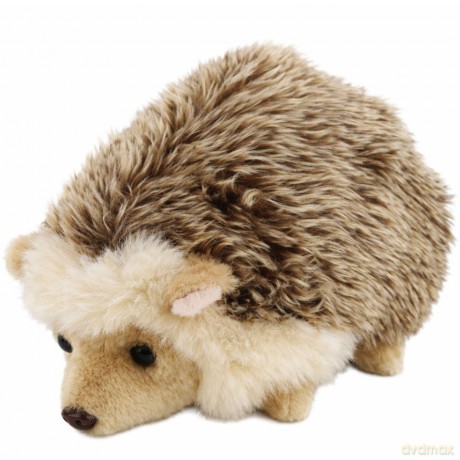 Pluszowa Maskotka Przytulanka Miękki Jeżyk Brązowy 16cm