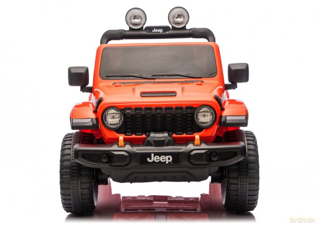 Pojazd Na Akumulator Jeep Rubicon 4x4 DK-JWR556 4x200W 24V Pomarańczowy