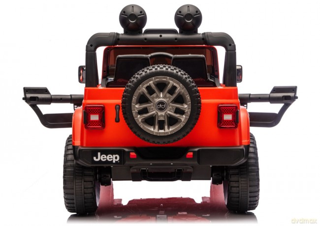 Pojazd Na Akumulator Jeep Rubicon 4x4 DK-JWR556 4x200W 24V Pomarańczowy