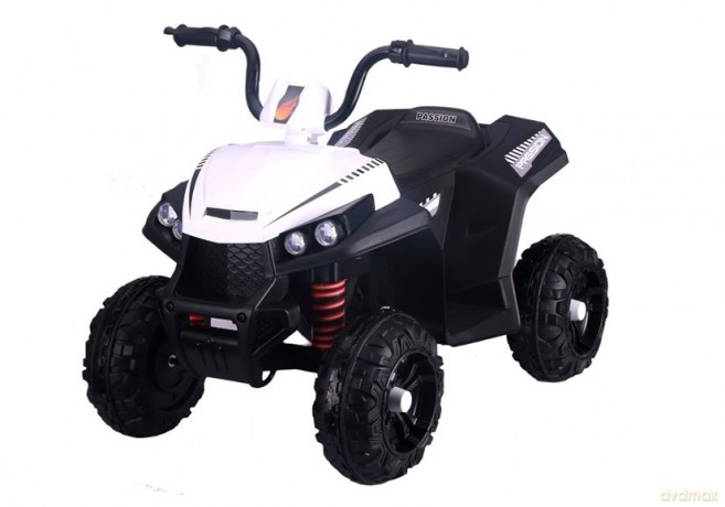 Quad na Akumulator S601 Pojazd Terenowy Dla Dzieci Światła LED Biały