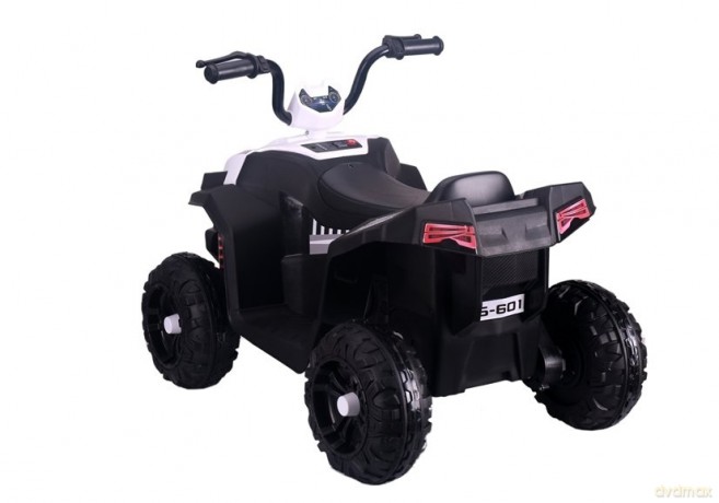 Quad na Akumulator S601 Pojazd Terenowy Dla Dzieci Światła LED Biały