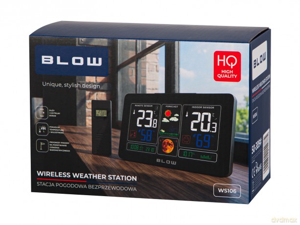 Stacja pogodowa bezprzewodowa blow ws106