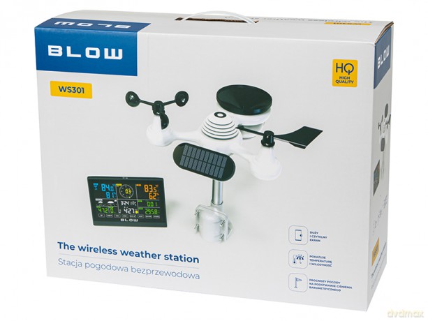 Stacja pogodowa bezprzewodowa blow ws301