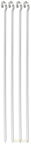 Szpikulce do grilla, zestaw- 4 szt, 35,8cm, stal nierdzewna, kinghoff, kh-1914