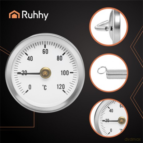 Termometr tarczowy Ruhhy 26557