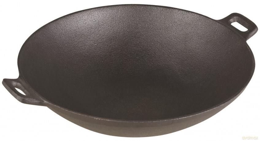 Wok żeliwo śr.31cm kinghoff