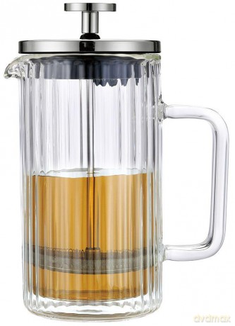 Zaparzacz tłokowy do kawy/herbaty, szkło, 0,35l, klausberg, kb-7756