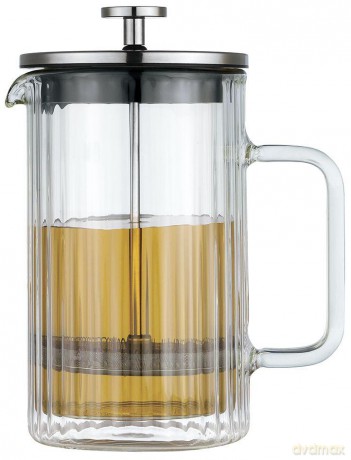 Zaparzacz tłokowy do kawy/herbaty, szkło, 0,60l, klausberg, kb-7757