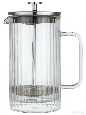 Zaparzacz tłokowy do kawy/herbaty, szkło, 1,0l, klausberg, kb-7758
