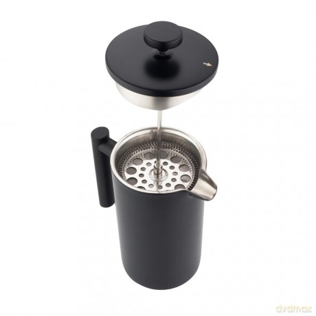 Zaparzacz, french press, 1l, podwójne ścianki, drewniany uchwyt