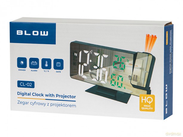 Zegar cyfrowy z projektorem blow cl-02
