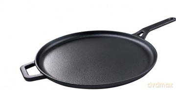 Żeliwna patelnia do naleśników, śr.29cm, kinghoff, kh-1895
